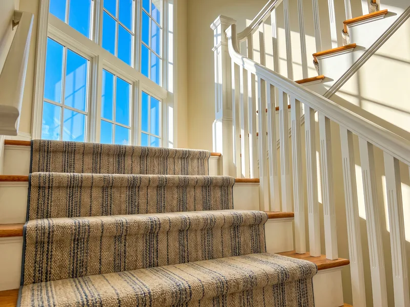 A bright, freshly cleaned home interior